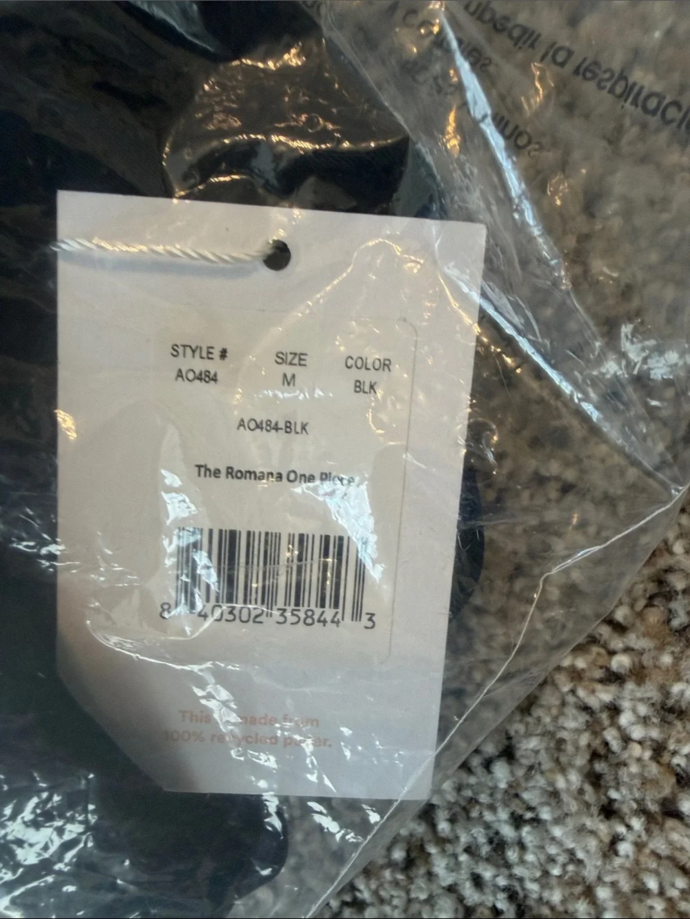 NWT Andie “The Romana” One Piece Bathing Suit, Medium